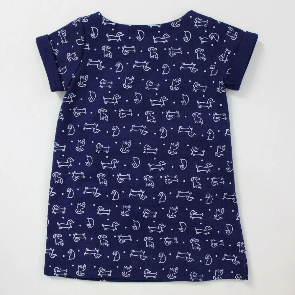 Gymboree Puppy Print Dress with Diaper Cover Size 12M-18M